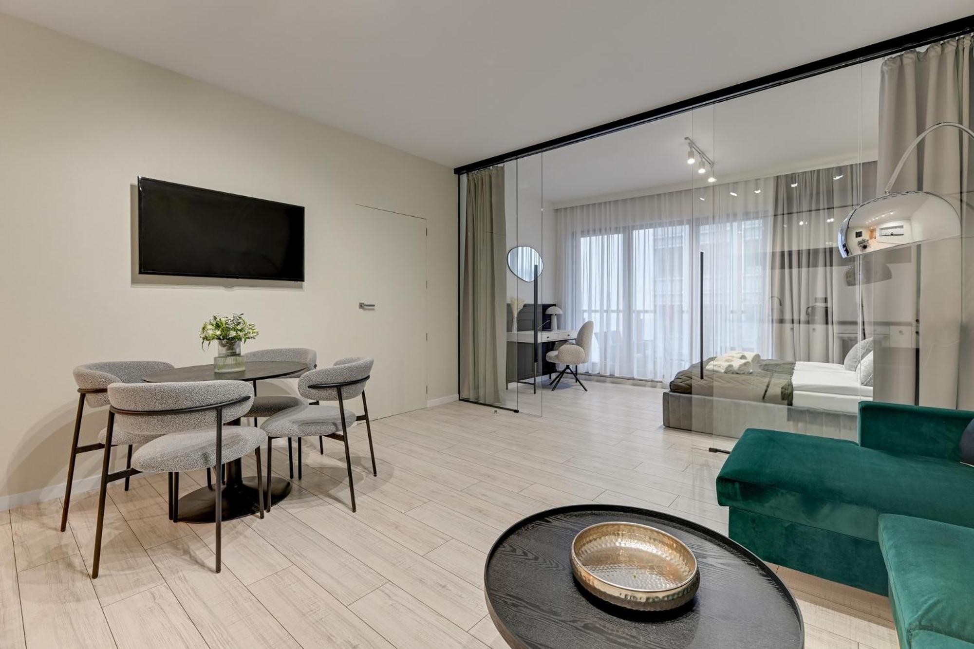 גדנסק Waterlane Riverside Spa, Pool & Gym By Downtown Apartments מראה חיצוני תמונה